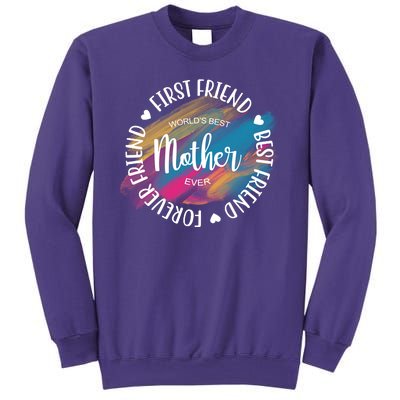 Worlds Best Mother Ever Cute Mother's Day Gift Sweatshirt