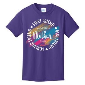 Worlds Best Mother Ever Cute Mother's Day Gift Kids T-Shirt