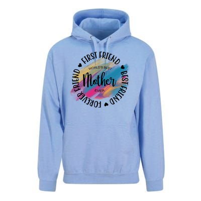 Worlds Best Mother Ever Cute Mother's Day Gift Unisex Surf Hoodie