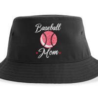 Womens Baseball Mom Cool Sport Mommy Mama Momma Wife Mother Sustainable Bucket Hat