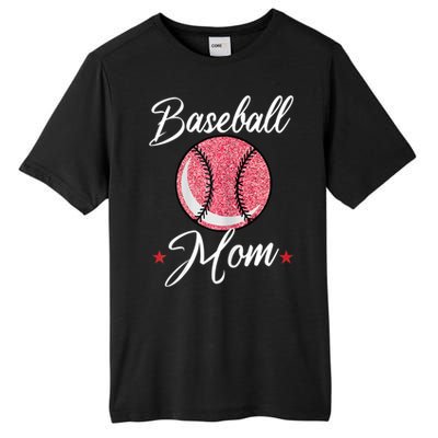 Womens Baseball Mom Cool Sport Mommy Mama Momma Wife Mother Tall Fusion ChromaSoft Performance T-Shirt