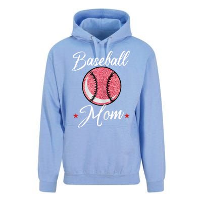 Womens Baseball Mom Cool Sport Mommy Mama Momma Wife Mother Unisex Surf Hoodie