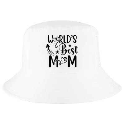 Worlds Best Mom Cool Comfort Performance Bucket Hat