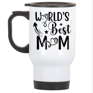 Worlds Best Mom Stainless Steel Travel Mug