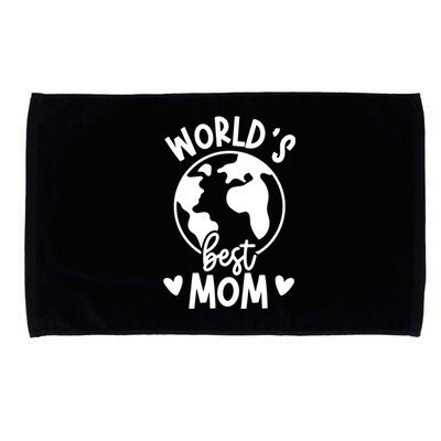 Worlds Best Mom Microfiber Hand Towel