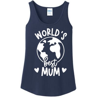 Worlds Best Mum Ladies Essential Tank