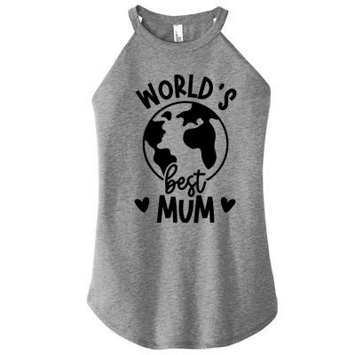 Worlds Best Mum Women’s Perfect Tri Rocker Tank