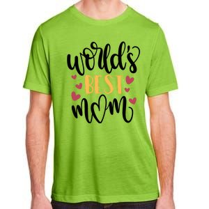 World's Best Mom Love Gift Adult ChromaSoft Performance T-Shirt