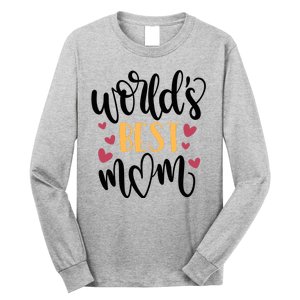 World's Best Mom Love Gift Long Sleeve Shirt