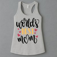 World's Best Mom Love Gift Womens Tank Top