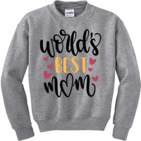 World's Best Mom Love Gift Kids Sweatshirt