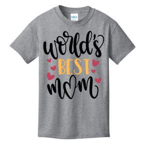 World's Best Mom Love Gift Kids T-Shirt