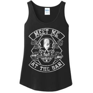 Weightlifting Bodybuilding Meet Me At The Bar Powerlifting Ladies Essential Tank