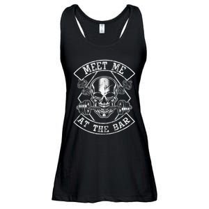 Weightlifting Bodybuilding Meet Me At The Bar Powerlifting Ladies Essential Flowy Tank