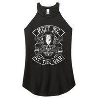 Weightlifting Bodybuilding Meet Me At The Bar Powerlifting Women's Perfect Tri Rocker Tank