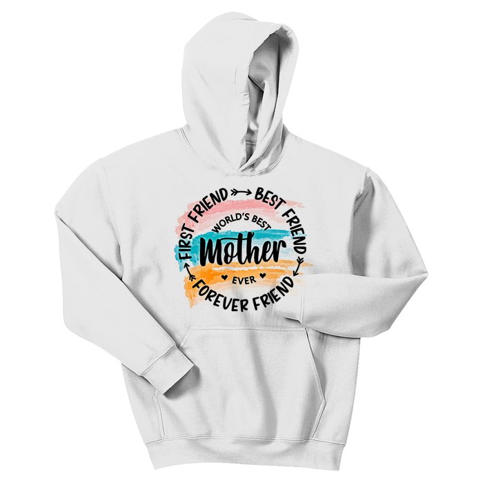 World's Best Mother Ever Best Mama Mother's Day Gift Idea For Mama Kids Hoodie