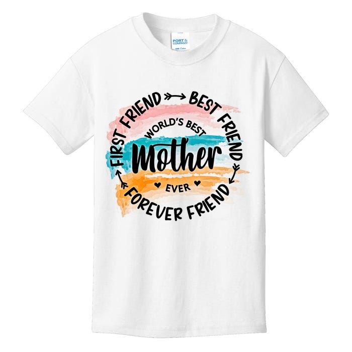 World's Best Mother Ever Best Mama Mother's Day Gift Idea For Mama Kids T-Shirt