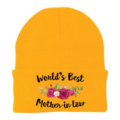 Worlds Best Mother In Law Groom Bride Ideas Weeding Party Cool Gift Knit Cap Winter Beanie