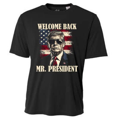 Welcome Back Mr President Donald Trump Victory Cooling Performance Crew T-Shirt