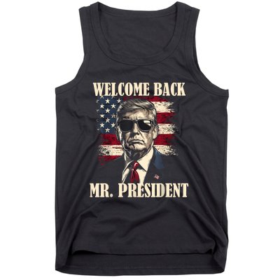 Welcome Back Mr President Donald Trump Victory Tank Top