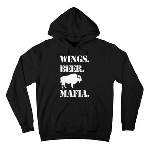 Wings Beer Mafia Buffalo Ny Buffalo Football Hoodie