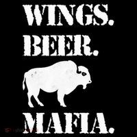 Wings Beer Mafia Buffalo Ny Buffalo Football Tall T-Shirt