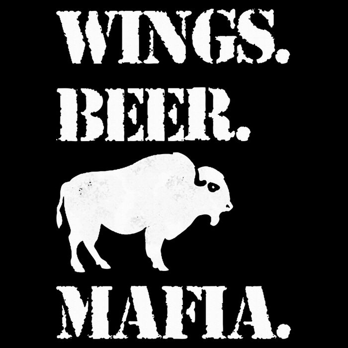 Wings Beer Mafia Buffalo Ny Buffalo Football Kids Hoodie
