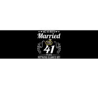 We've Been Married For 41 Years For Couples 41st Anniversary Bumper Sticker