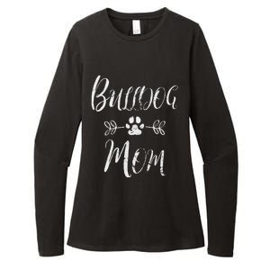 Womens Bulldog Mom French Bulldog Mom Funny Dog Mom Womens CVC Long Sleeve Shirt