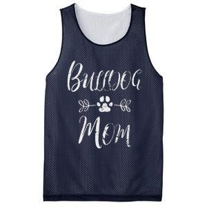 Womens Bulldog Mom French Bulldog Mom Funny Dog Mom Mesh Reversible Basketball Jersey Tank