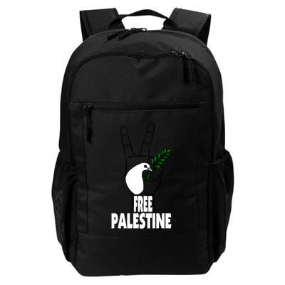 West Bank Middle East Peace Dove Olive Branch Free Palestine Gift Backpack