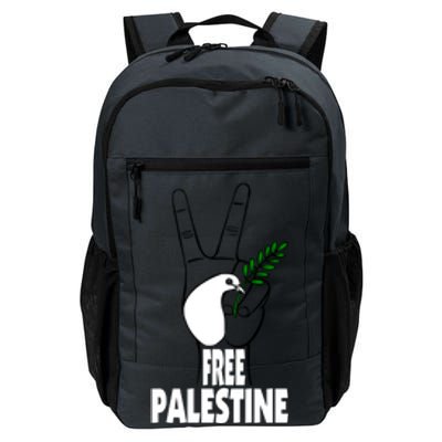 West Bank Middle East Peace Dove Olive Branch Free Palestine Gift Daily Commute Backpack