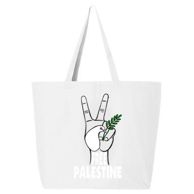 West Bank Middle East Peace Dove Olive Branch Free Palestine Gift 25L Jumbo Tote