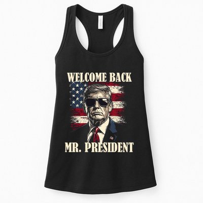 Welcome Back Mr President Donald Trump Victory Womens Tank Top