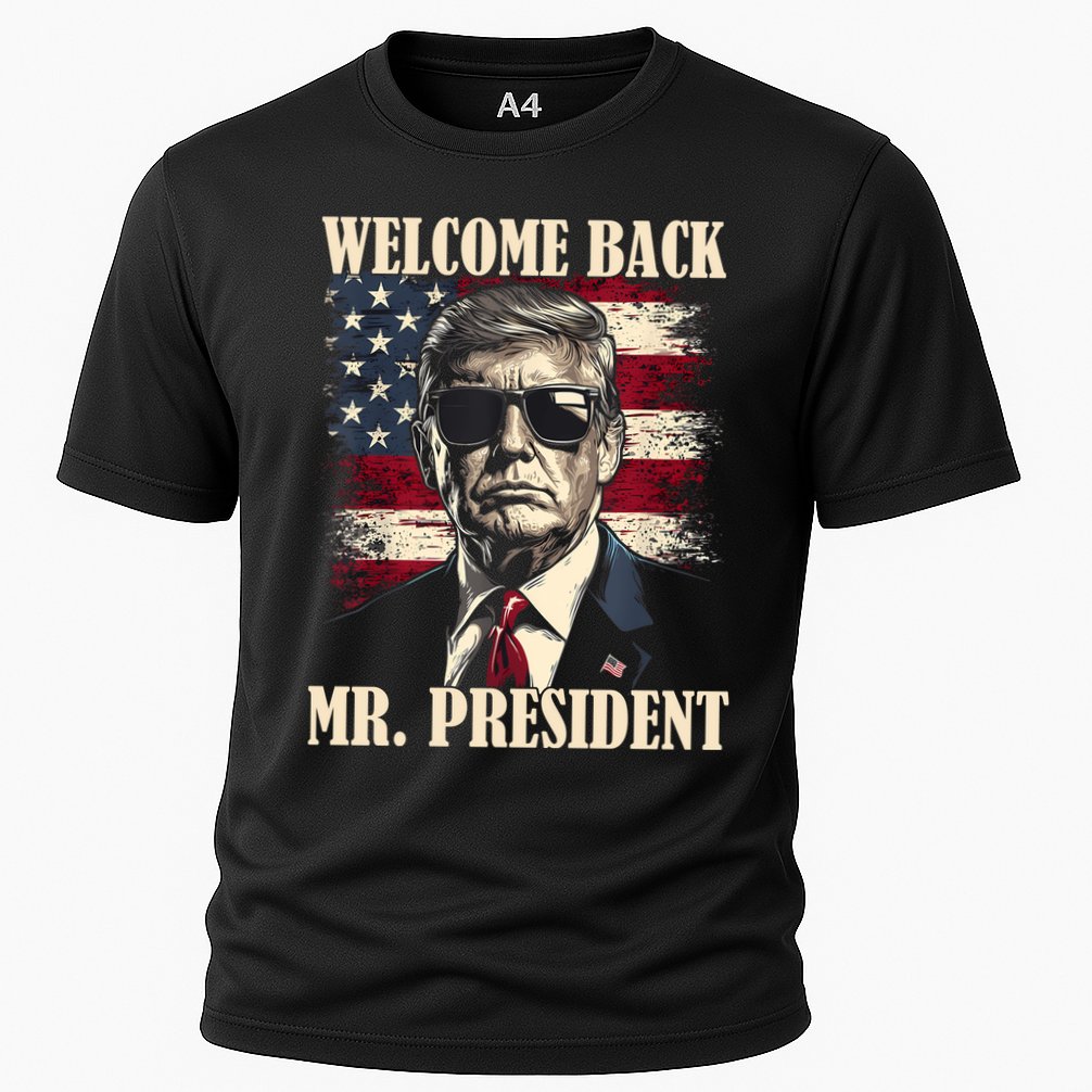 Welcome Back Mr President Donald Trump Victory Cooling Performance Crew T-Shirt