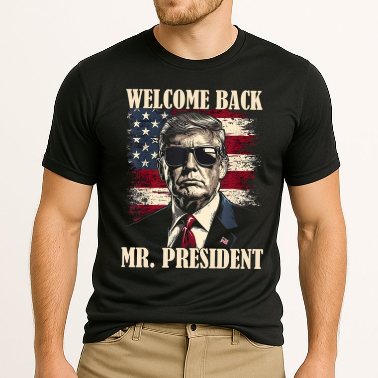 Welcome Back Mr President Donald Trump Victory Cooling Performance Crew T-Shirt