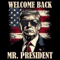 Welcome Back Mr President Donald Trump Victory Cooling Performance Crew T-Shirt