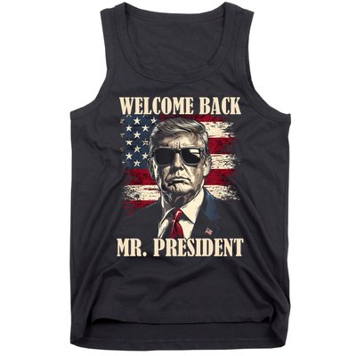 Welcome Back Mr President Donald Trump Victory Tank Top