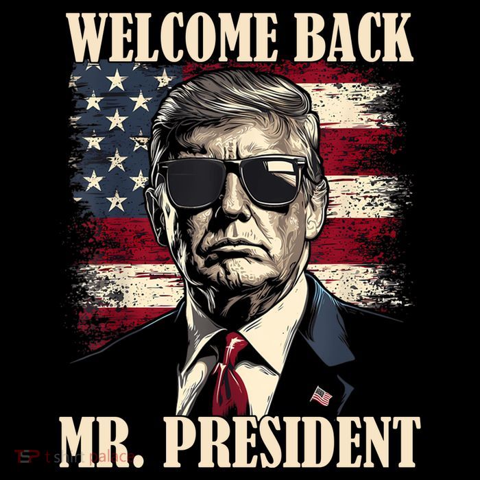 Welcome Back Mr President Donald Trump Victory Kids T-Shirt