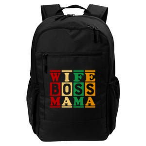 Wife Boss Mama Daily Commute Backpack