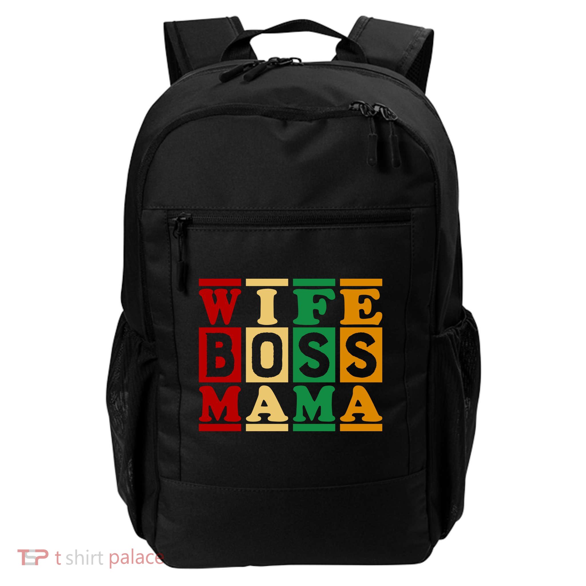 Wife Boss Mama Daily Commute Backpack