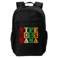 Wife Boss Mama Backpack
