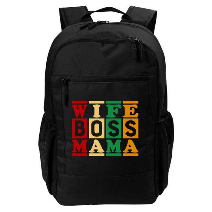 Wife Boss Mama Backpack