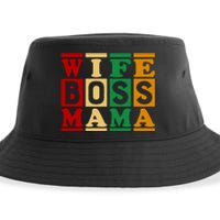 Wife Boss Mama Sustainable Bucket Hat