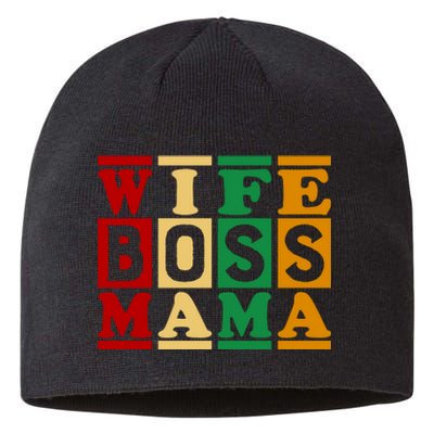 Wife Boss Mama Sustainable Beanie