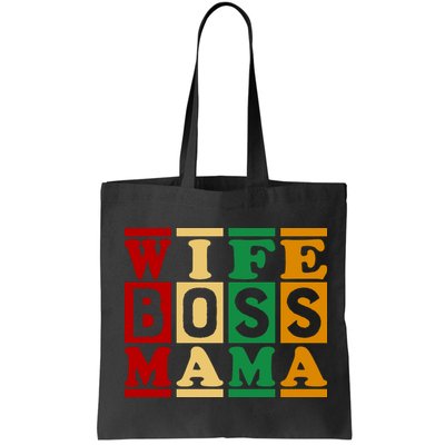 Wife Boss Mama Bag