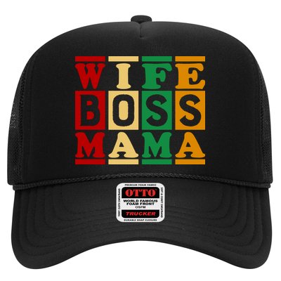 Wife Boss Mama Trucker Hat
