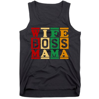 Wife Boss Mama Tank Top