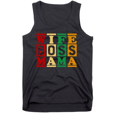 Wife Boss Mama Tank Top