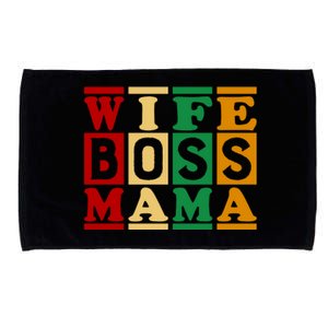 Wife Boss Mama Microfiber Hand Towel